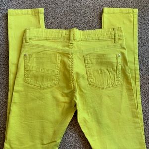 Denim skinny bright jeans. Size 2